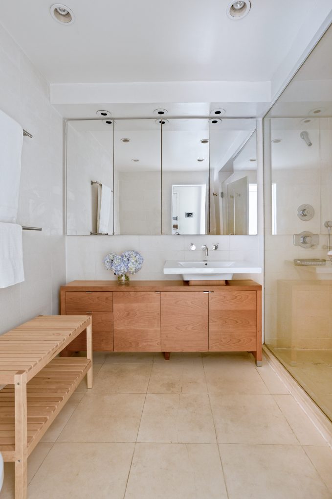 A twolevel garden and two living rooms make this East Village coop