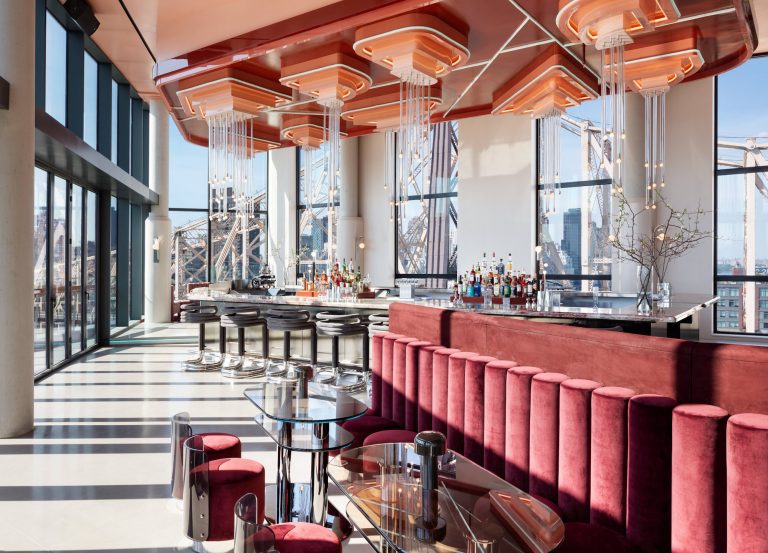 New Roosevelt Island cocktail bar has panoramic views of NYC and the