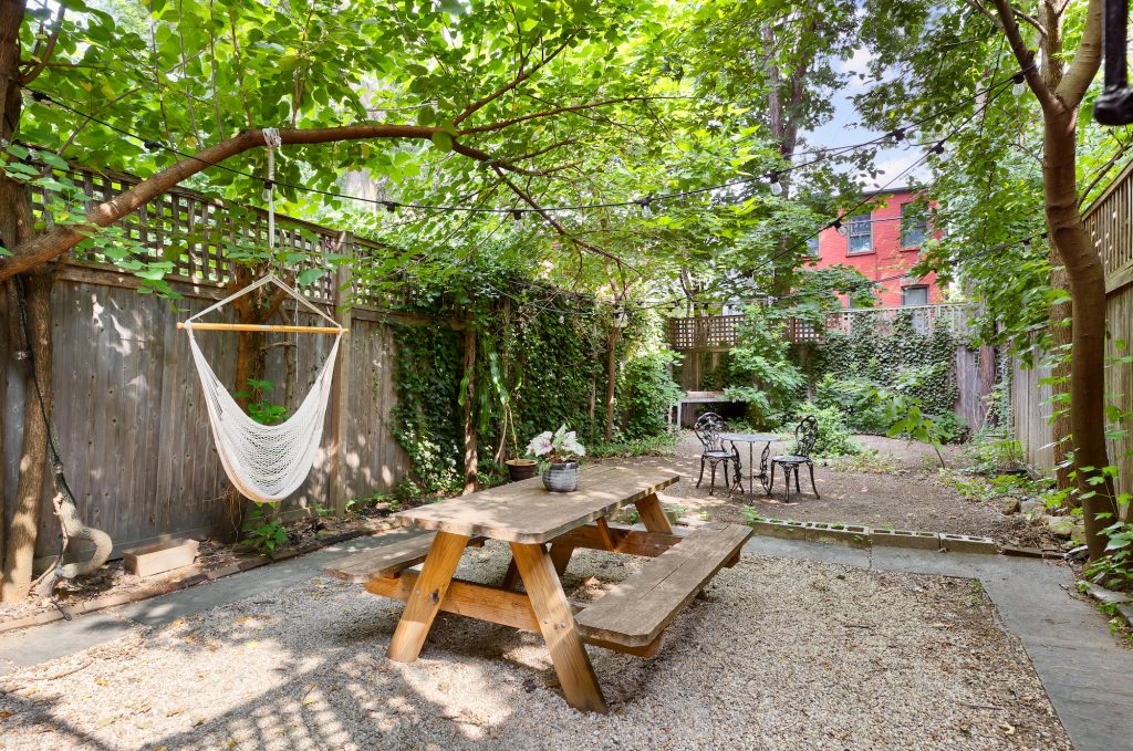 2M BedStuy twofamily is an artfilled beauty with laidback outdoor