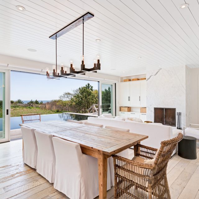 For $24M, this solar-powered mansion in Montauk has a beachfront infinity pool and ballet studio