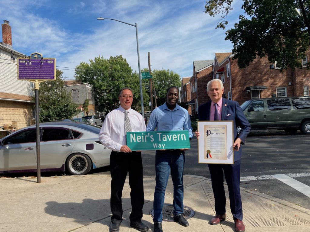 Historic Neir's Tavern honored with street co-naming in Queens - Vimarsana News