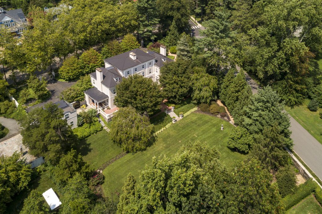 Once home to NYC's 93rd mayor, this stately 3.5M Princeton, NJ home is