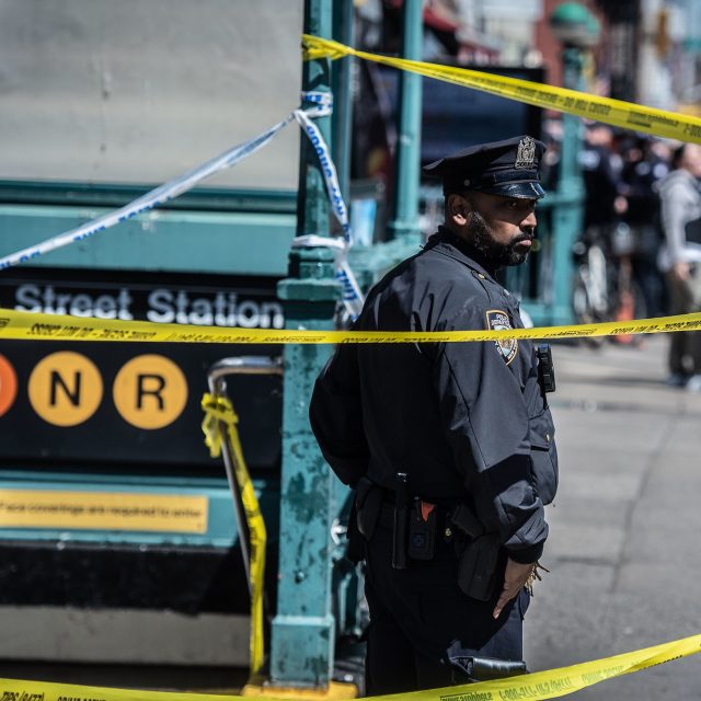 After Sunset Park shooting, Adams ‘doubles’ number of police officers on subway