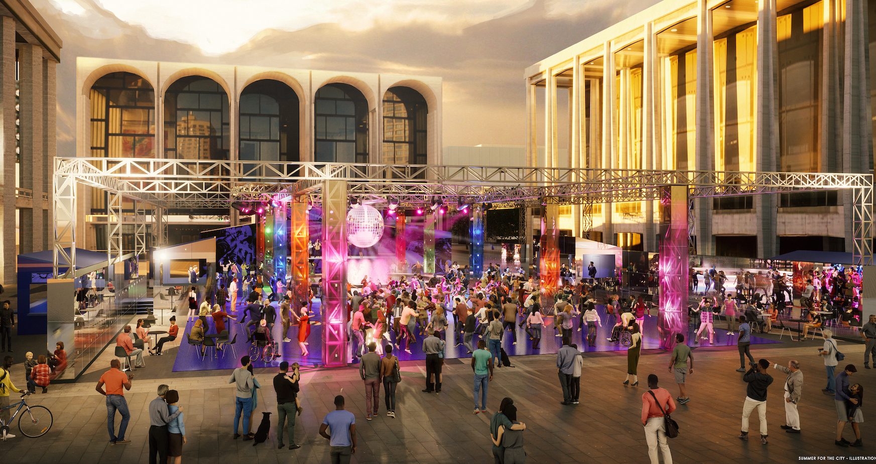 Lincoln Center To Host Summer Festival With Outdoor Dance Floor Film
