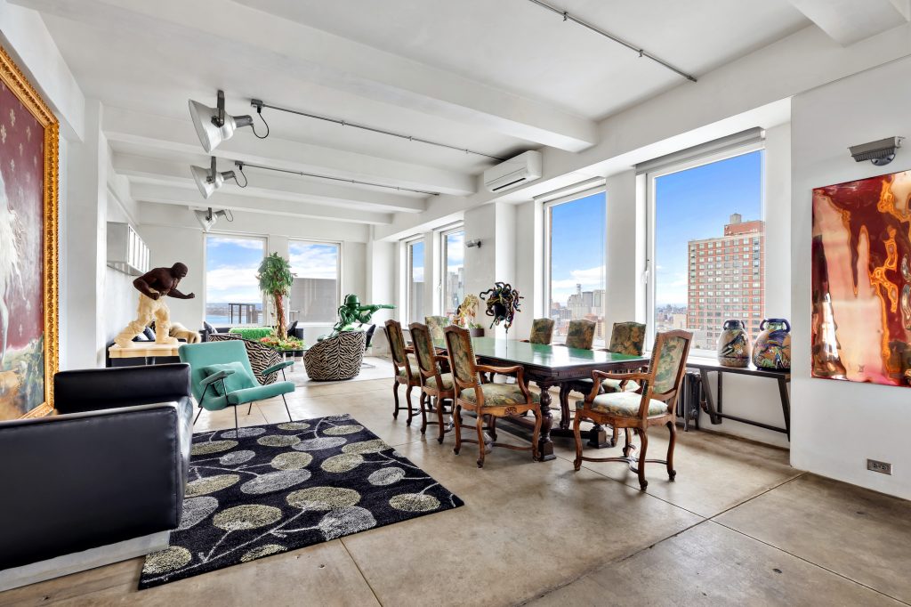 This 4.65M Brooklyn Heights coop was designed for loftstyle living