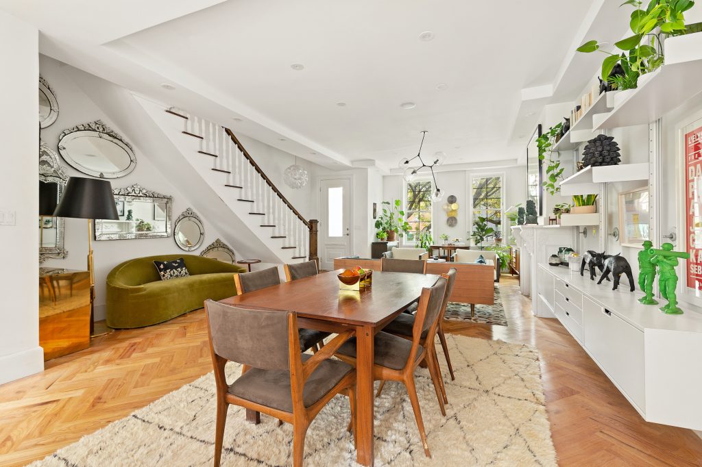 From outdoor kitchen to rooftop garden, this 3.7M BedStuy townhouse