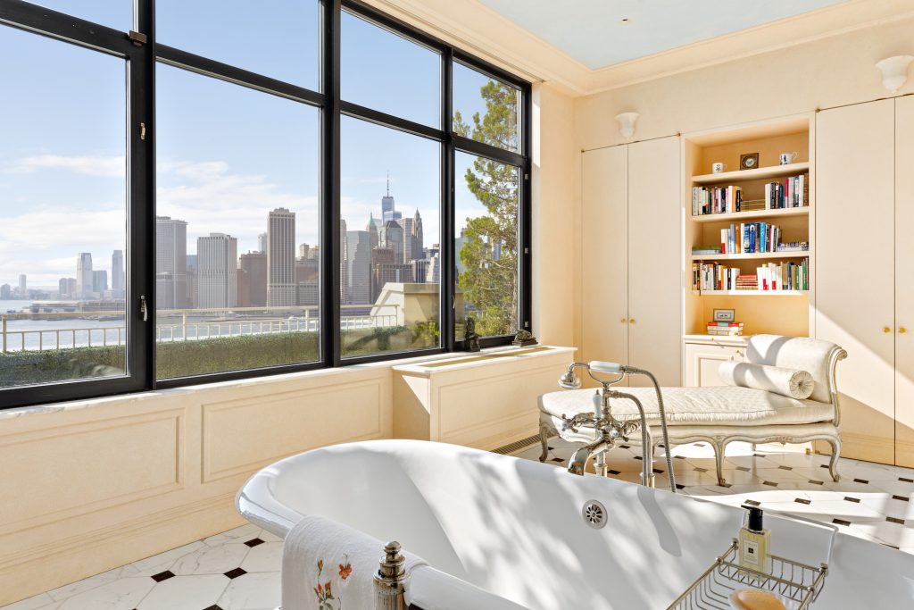 Fresh Look at A Brooklyn Heights Penthouse With French Flair And Panoramic Harbor