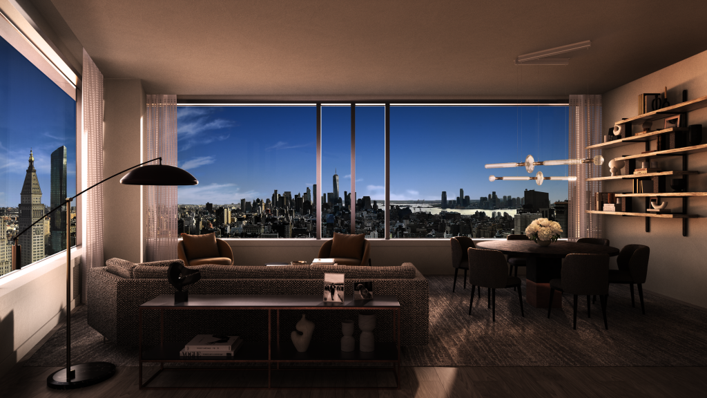 For $7.2M, an exclusive penthouse at the Ritz-Carlton Nomad | 6sqft - Panoramic Views Penthouse Apartment For Digital Nomads