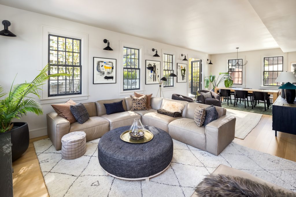 View of Step onto the terrace from nearly every room in this elegant $5M ...