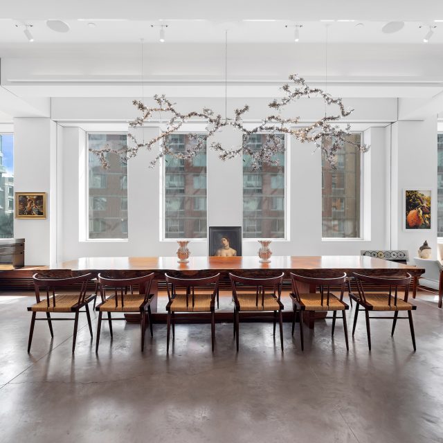 The fab furniture is included in this $11.5M gallery-like Chelsea loft; the art is up to you