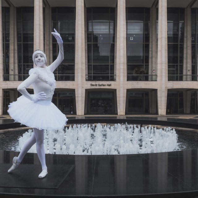 Iconic NYC subway busker Ballerina Mime to perform at Lincoln Center