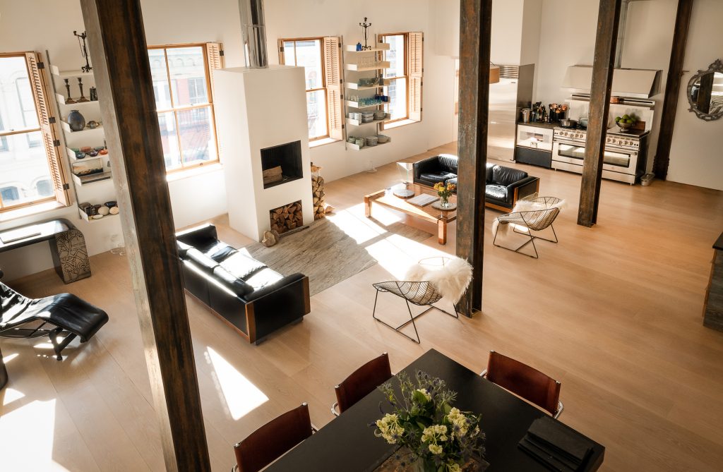 This $10M Soho penthouse loft comes with a rooftop kitchen, a sauna ... - Rooftop Penthouse Loft With Pizza Oven