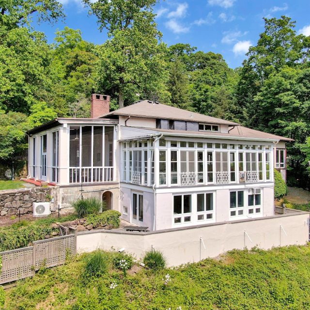 This $5M home is a rare early 20th century hidden architectural gem on the Hudson River